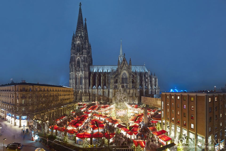 Weihnachtsmarkt am Kölner Dom