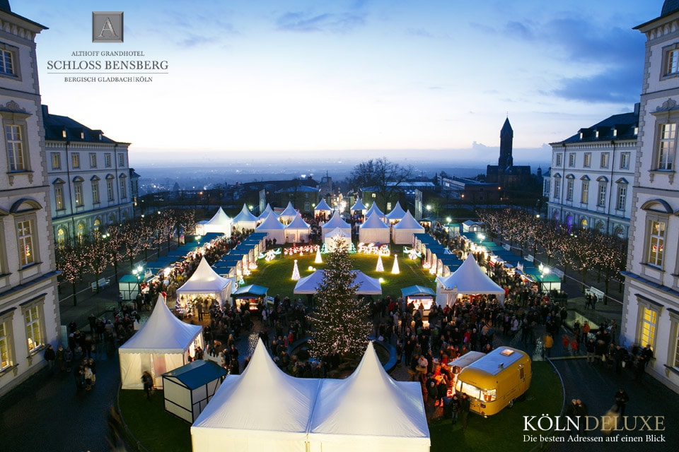 Unikat Weihnachtsmarkt auf Schloss Bensberg KoelnDeluxe.de