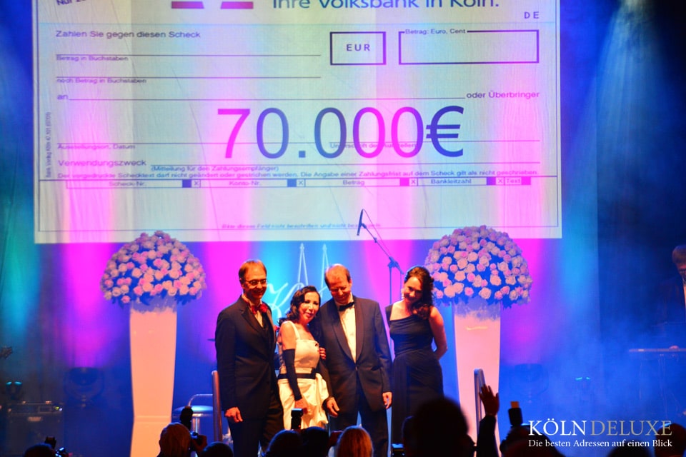 KölnBall 2016 spendet 70.000 Euro für die Kinderkrebsforschung!