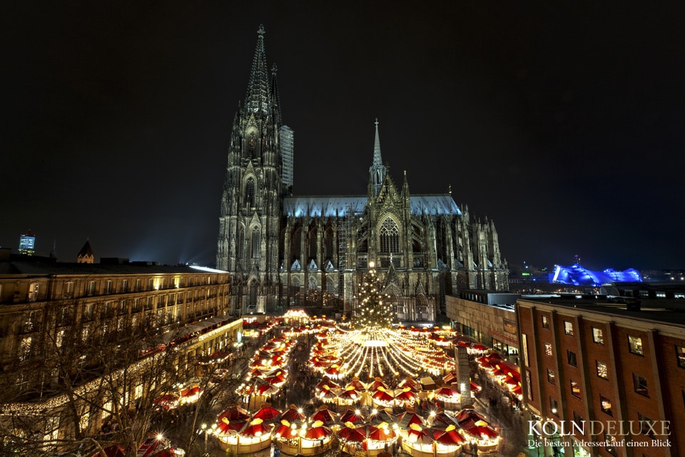 Weihnachtsmarkt am Kölner Dom