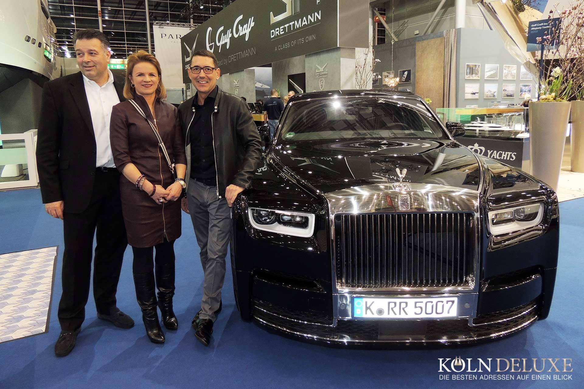 Deutschland-Premiere mit großem Auftritt:  Präsentation des neuen Rolls-Royce Phantom