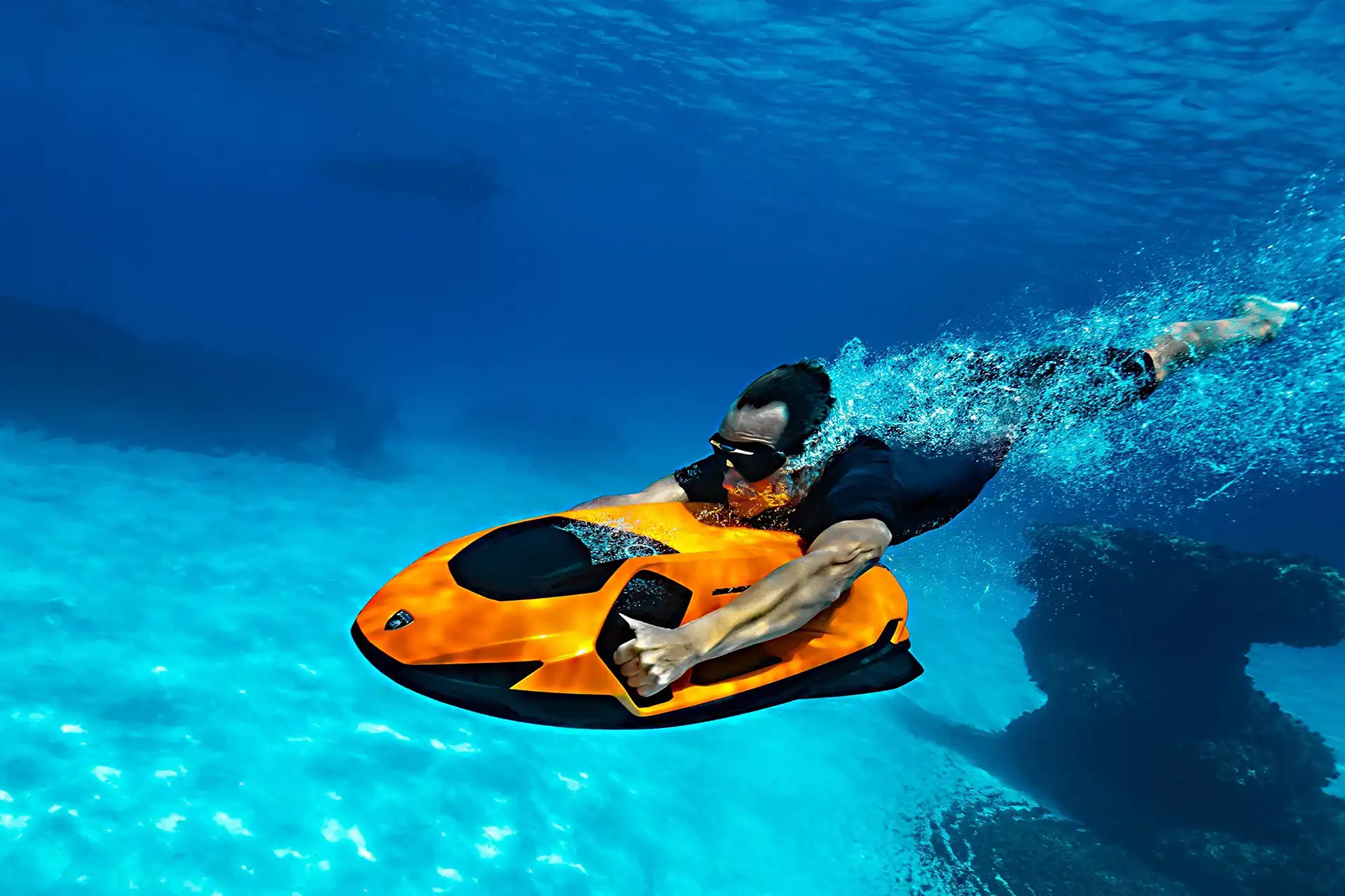 Lamborghini: Pure Kraft auf dem Wasser mit SEABOB